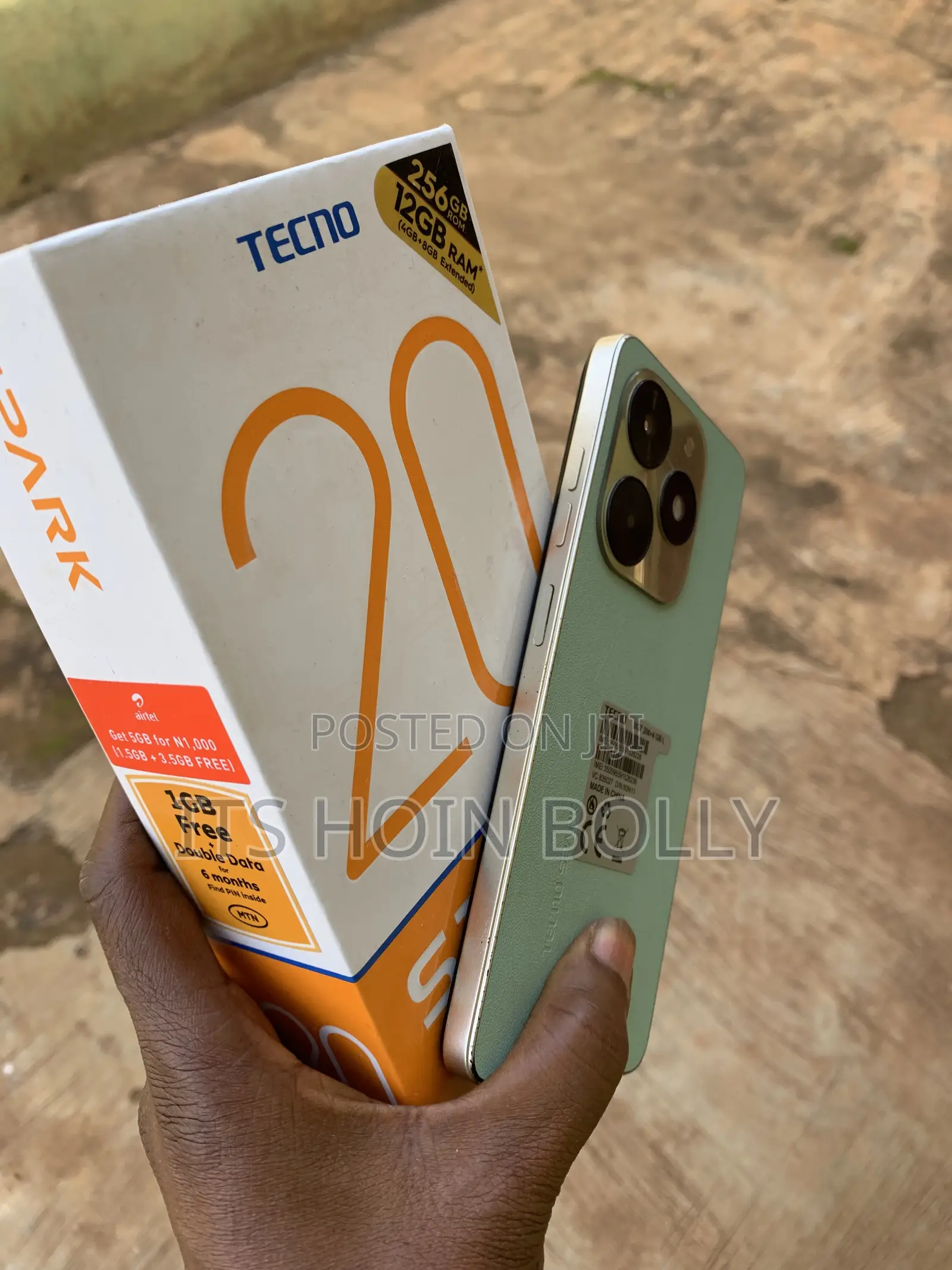 Tecno Spark 20C 256 GB Green