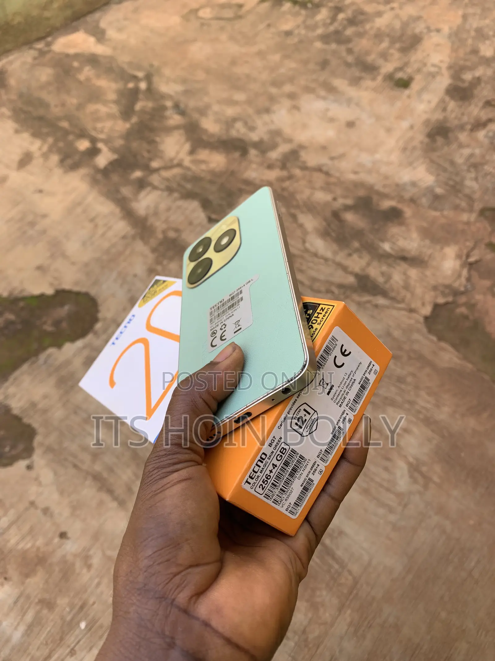 Tecno Spark 20C 256 GB Green