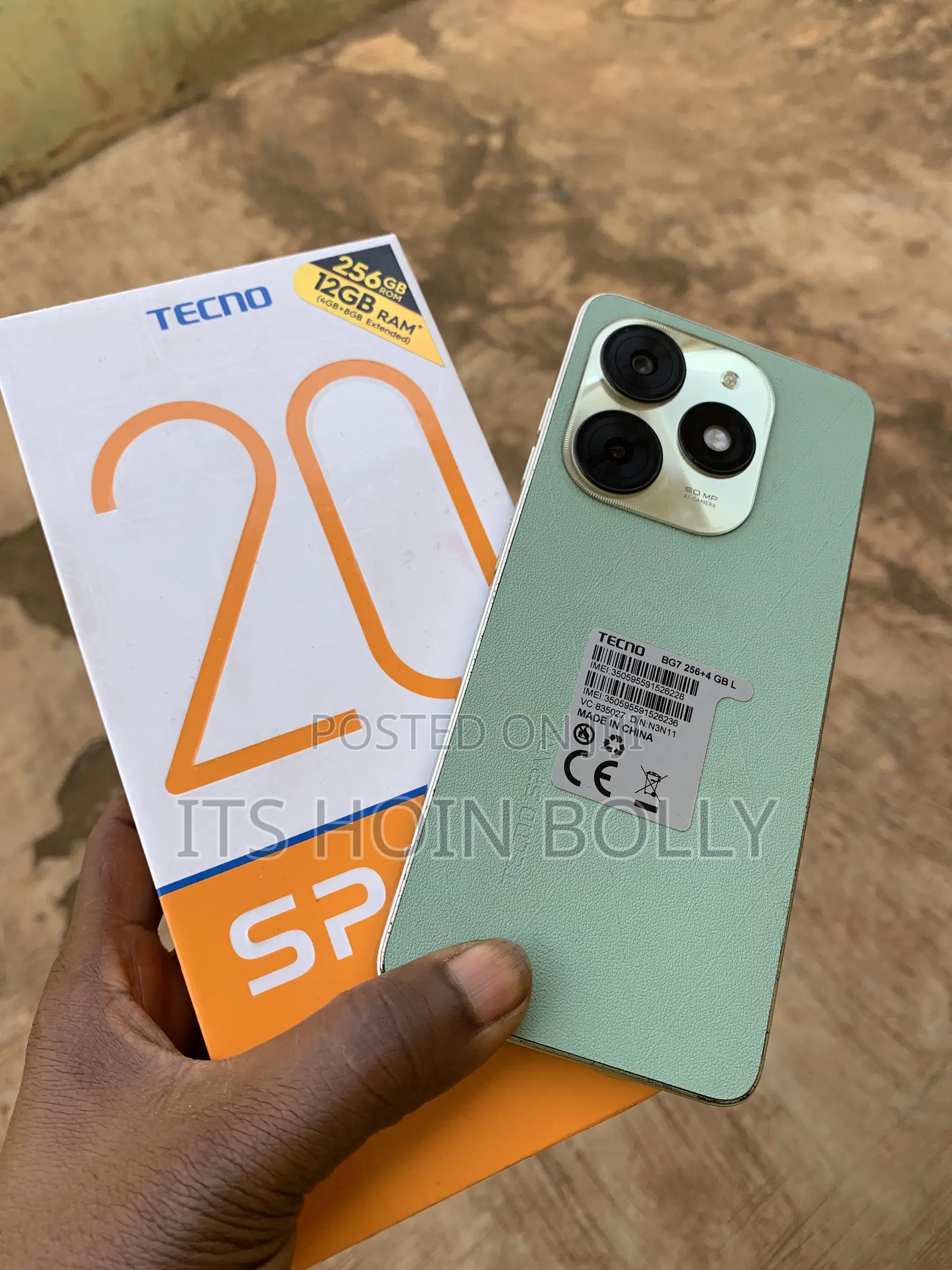 Tecno Spark 20C 256 GB Green