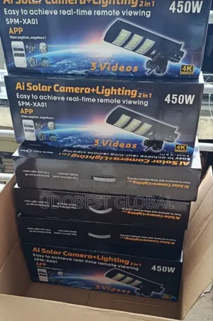 Ai Solar Camera + Lighting 2in1