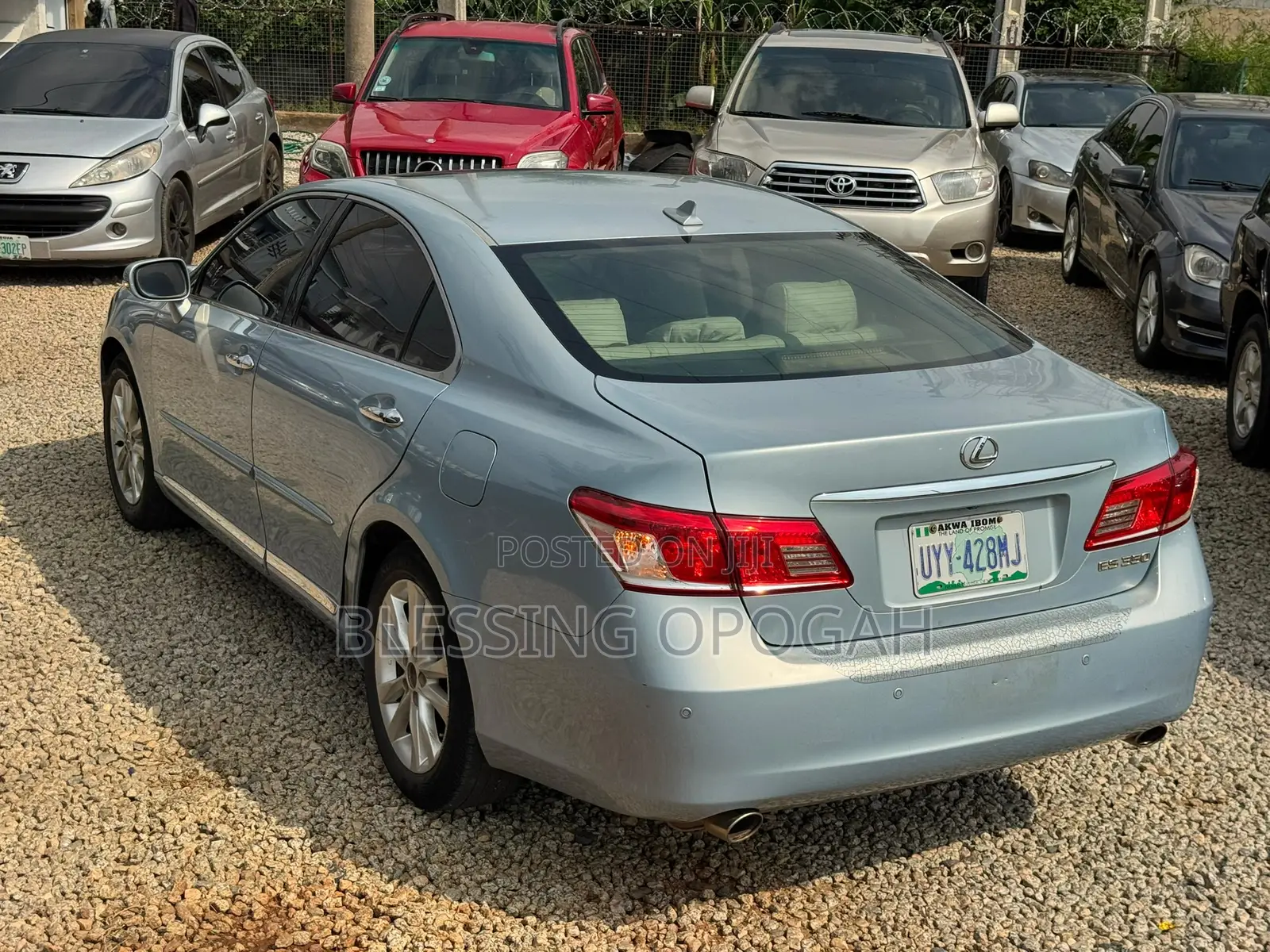 Lexus ES 350 2012 Blue