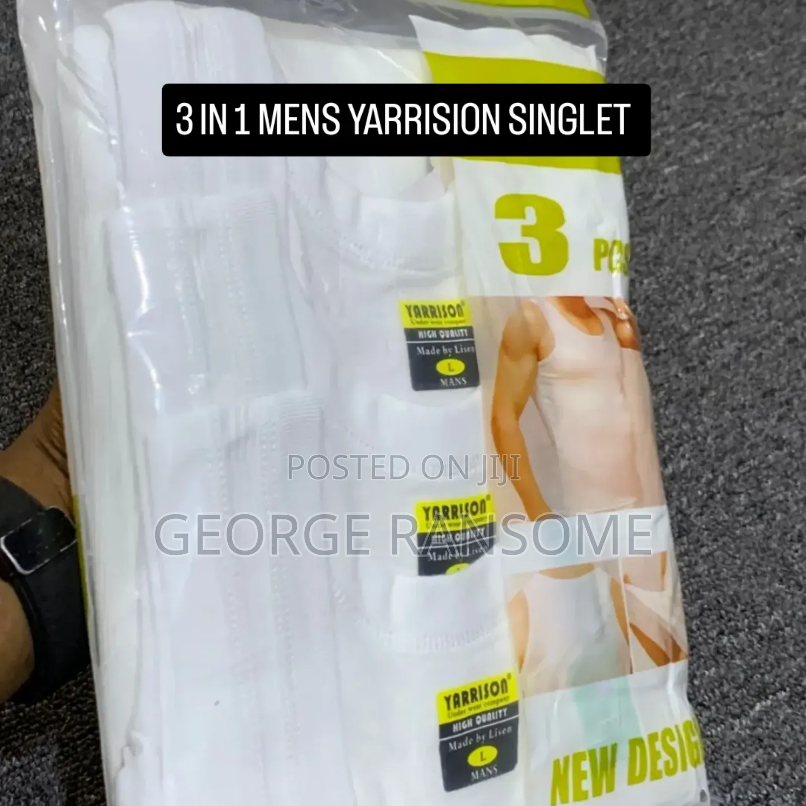 Mens Yarrisson Singlet