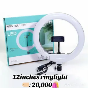 12 Inches Ring Light With Tripod Stand