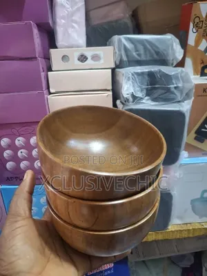 Wooden Bamboo Bowl