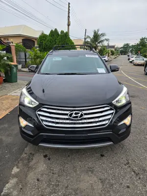 Hyundai Santa Fe Limited 4dr SUV AWD (3.3L 6cyl 6A) 2015 Black