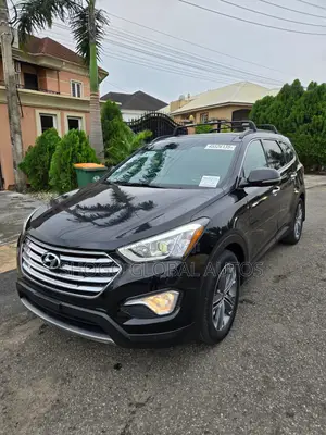 Hyundai Santa Fe Limited 4dr SUV AWD (3.3L 6cyl 6A) 2015 Black