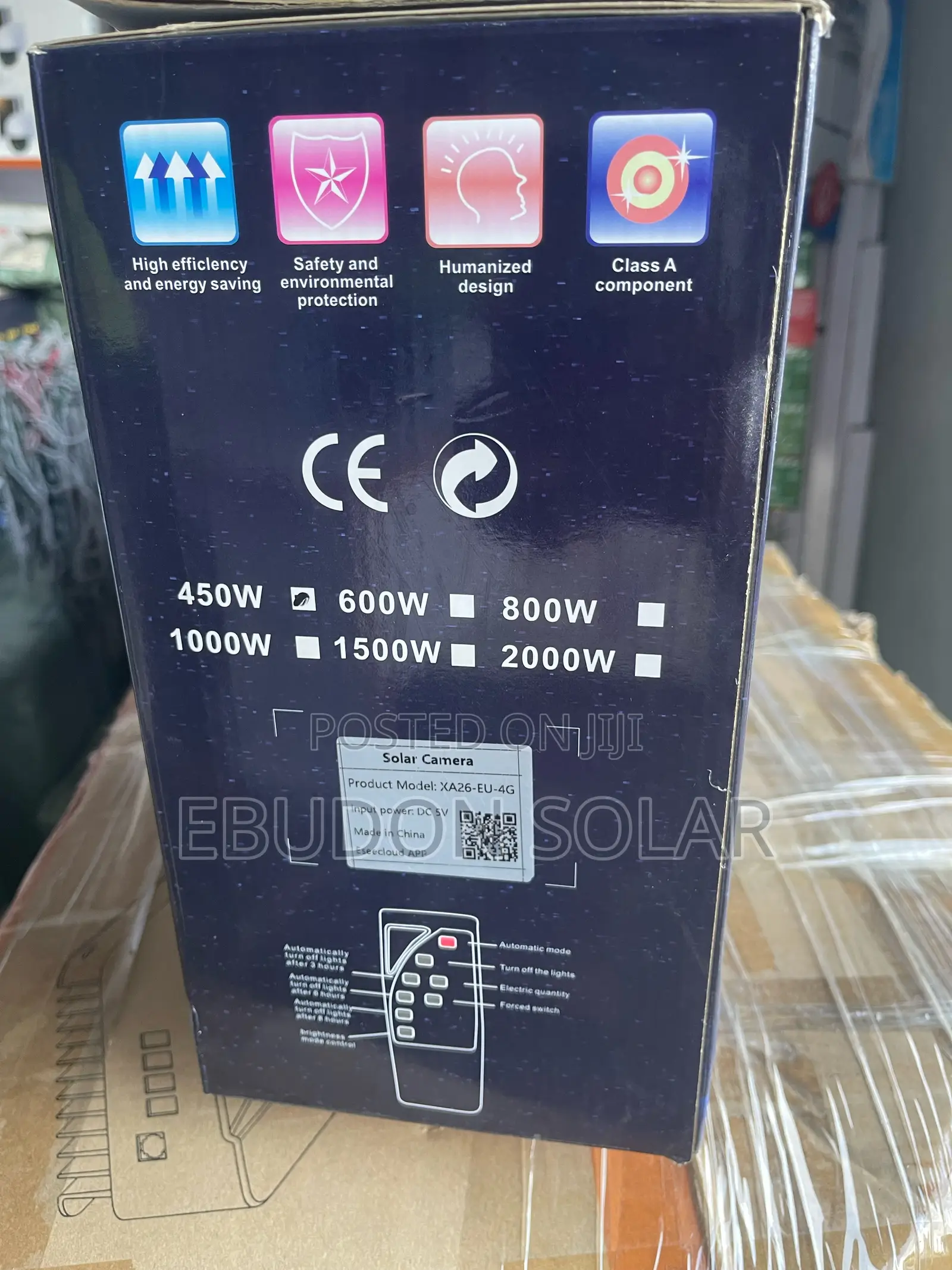 Solar Light With Camera 450watts