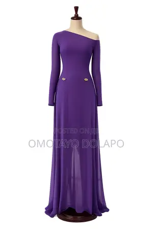 Fitted One Shoulder Dress