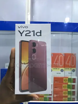New Vivo Y21d 128 GB Red