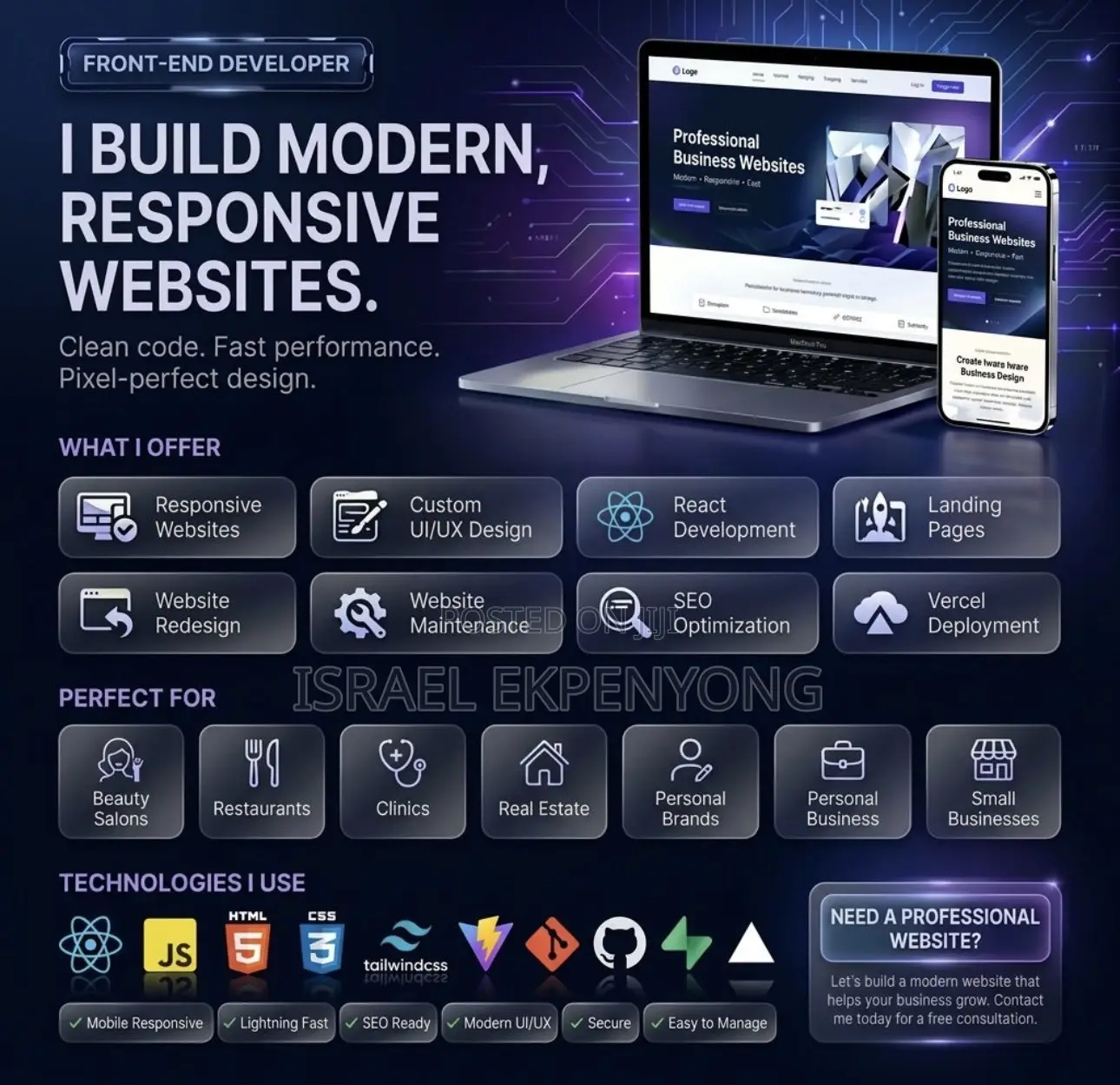 Functional Website