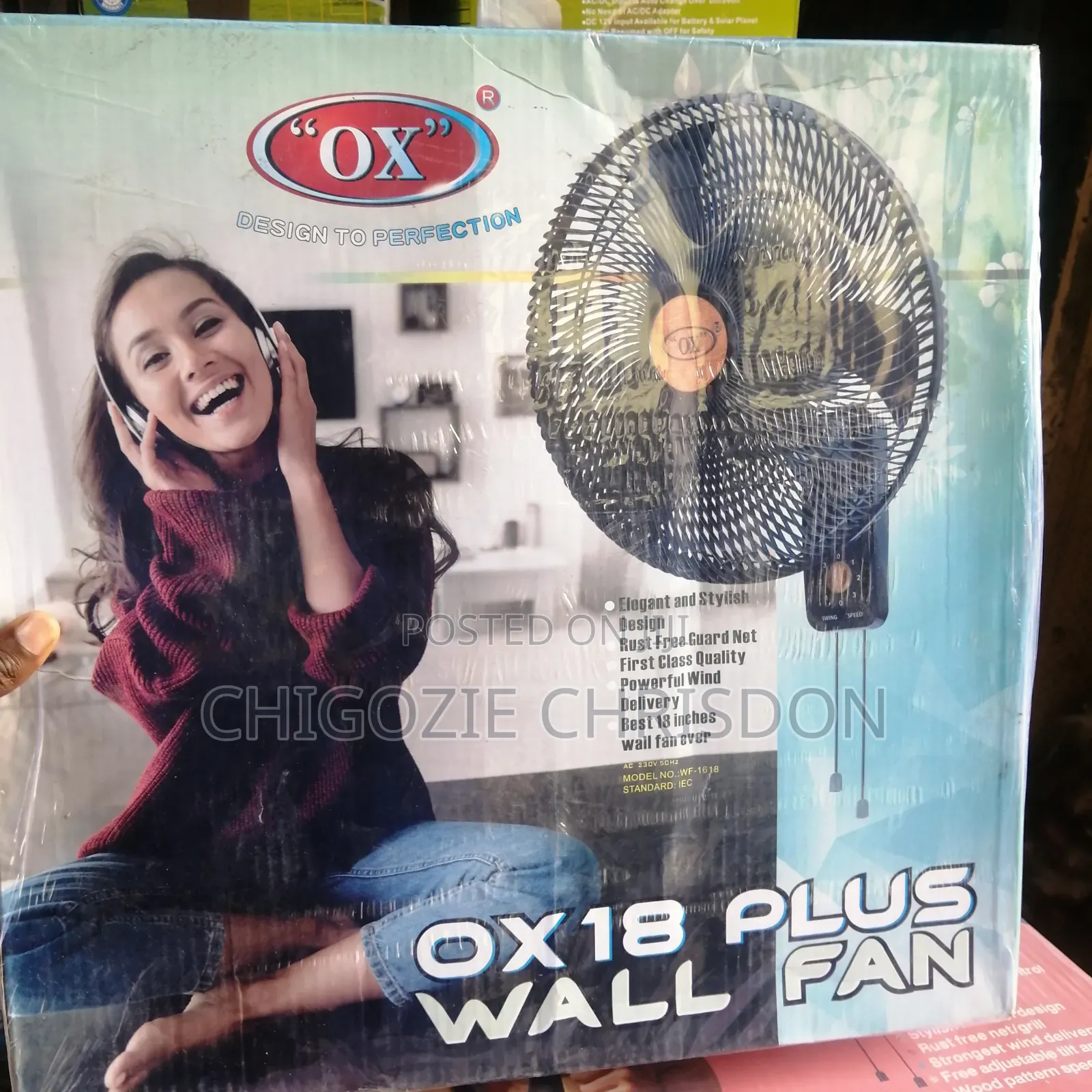 Ox Wall Fan