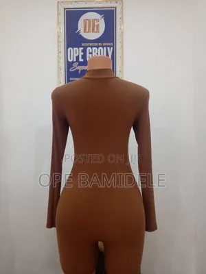 Jumpsuit Colour Brown