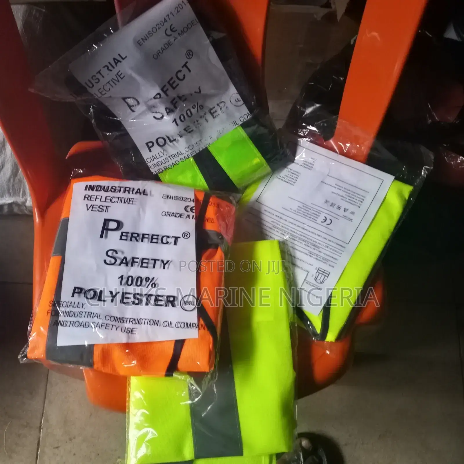 Safety Jacket Without Pocket
