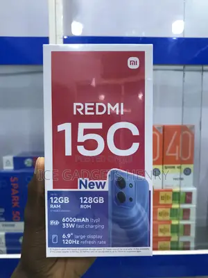 New Xiaomi Redmi 15C 4G 128 GB Blue