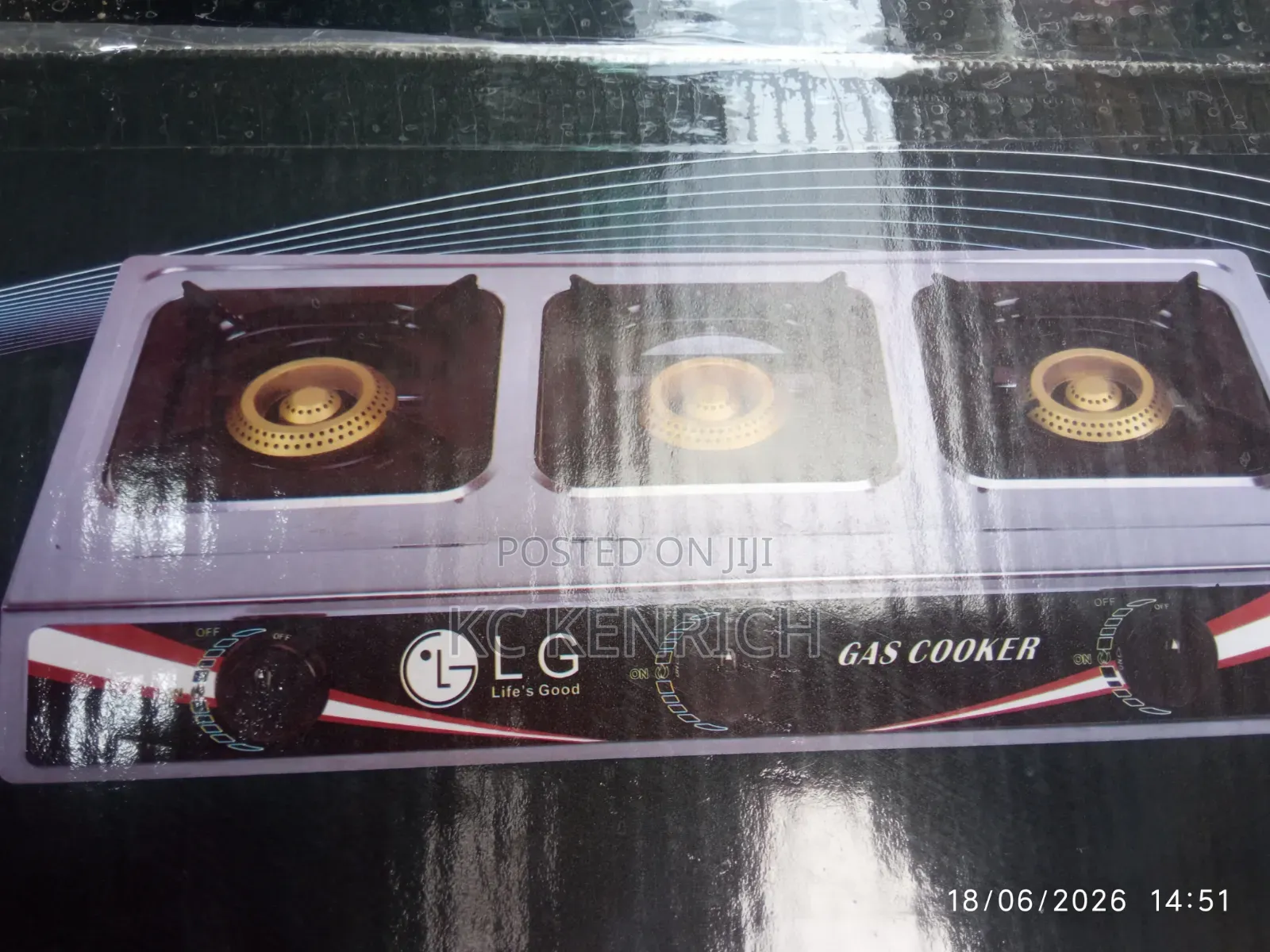 Lg 3 Burner Gas Cooker