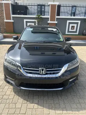 Honda Accord EX-L V-6 4dr Sedan w/Navigation (3.5L 6cyl 6A) 2014 Black