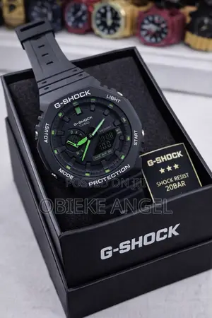 G-Shock in Black, White, Orange, Green