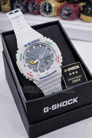 G-Shock in Black, White, Orange, Green