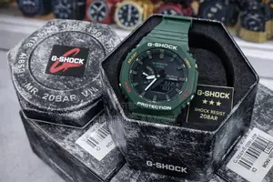 G-Shock in Black, White, Orange, Green