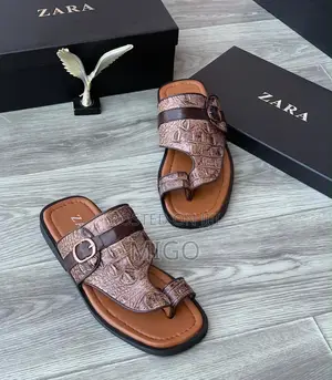 Original Zara Men's Leather Sandals