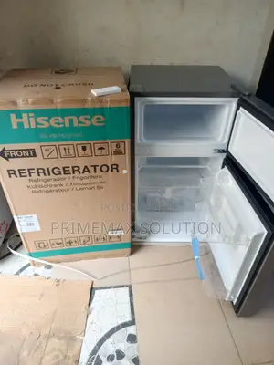 Hisense 120dr 87l Double Door Refrigerator - Top Freezer.