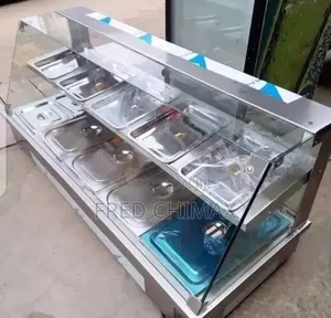 5 Plates Bain Maria ( Food Display)