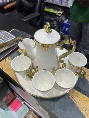 Tea Cup, Jug and Tray