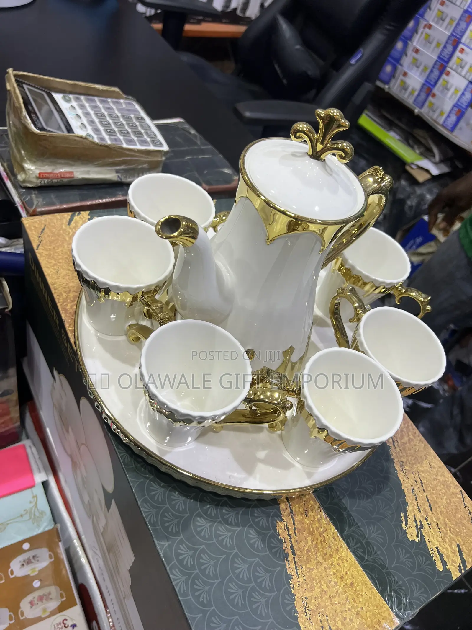 Tea Cup, Jug and Tray