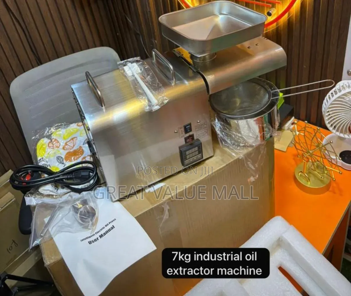 7kg Industrial Oil Extractor Machine