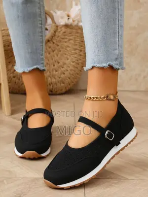 Comfortable Ladies' Athletic Ballet Flats / Jogging Shoes
