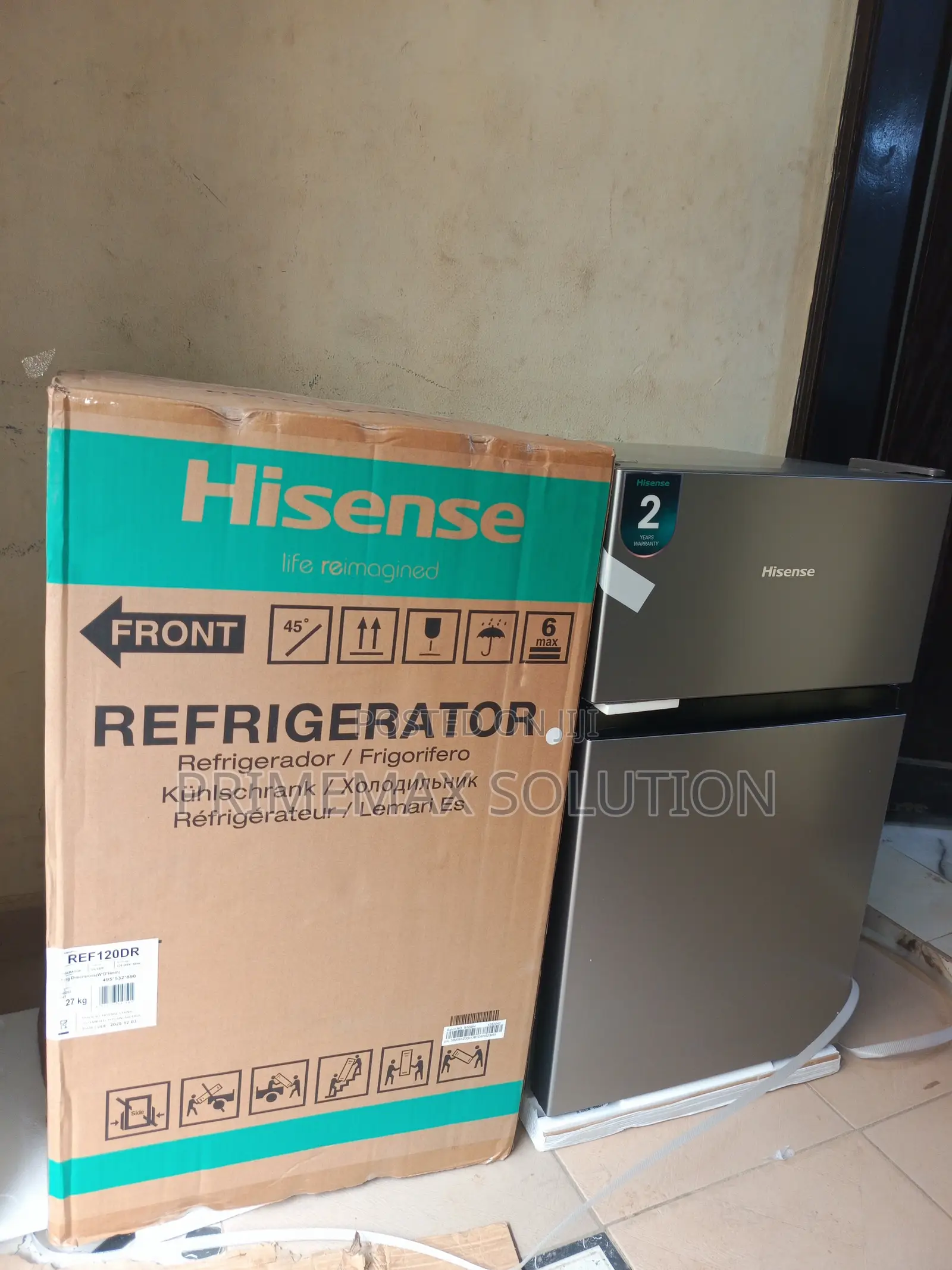 Affordable Hisense 87l Fridge 120dr - Fast Freezing Low Voltage