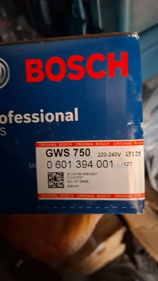 Pro GWS 750-125
Angle Grinder