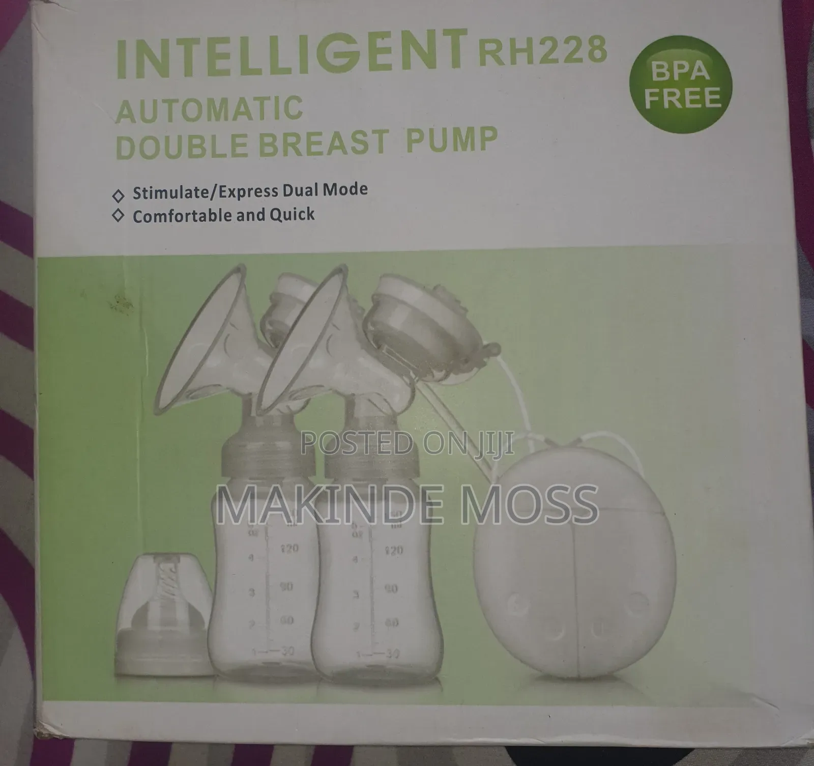 Intelligent Automatic Double Breast Pump