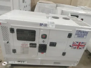 Uk Perkins Soundproof Generator 30kva