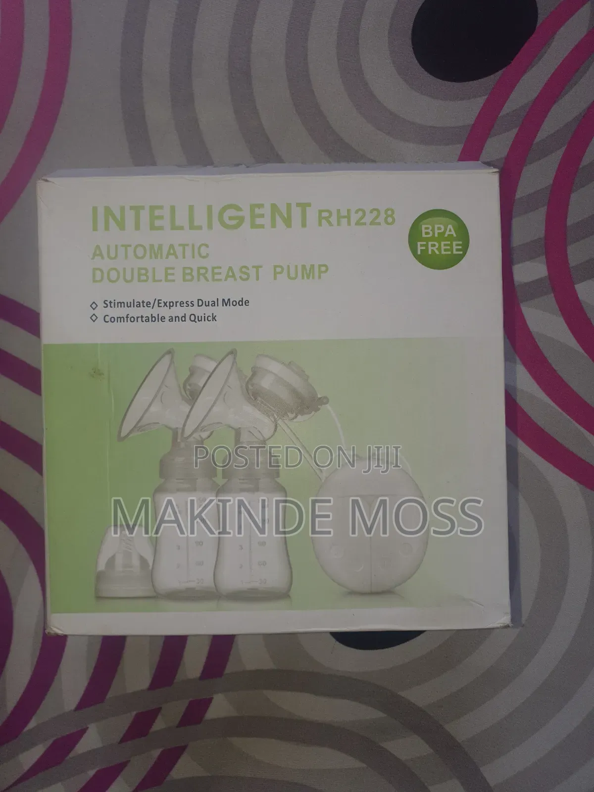 Intelligent Automatic Double Breast Pump