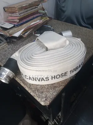 Fire Hose Canvas White