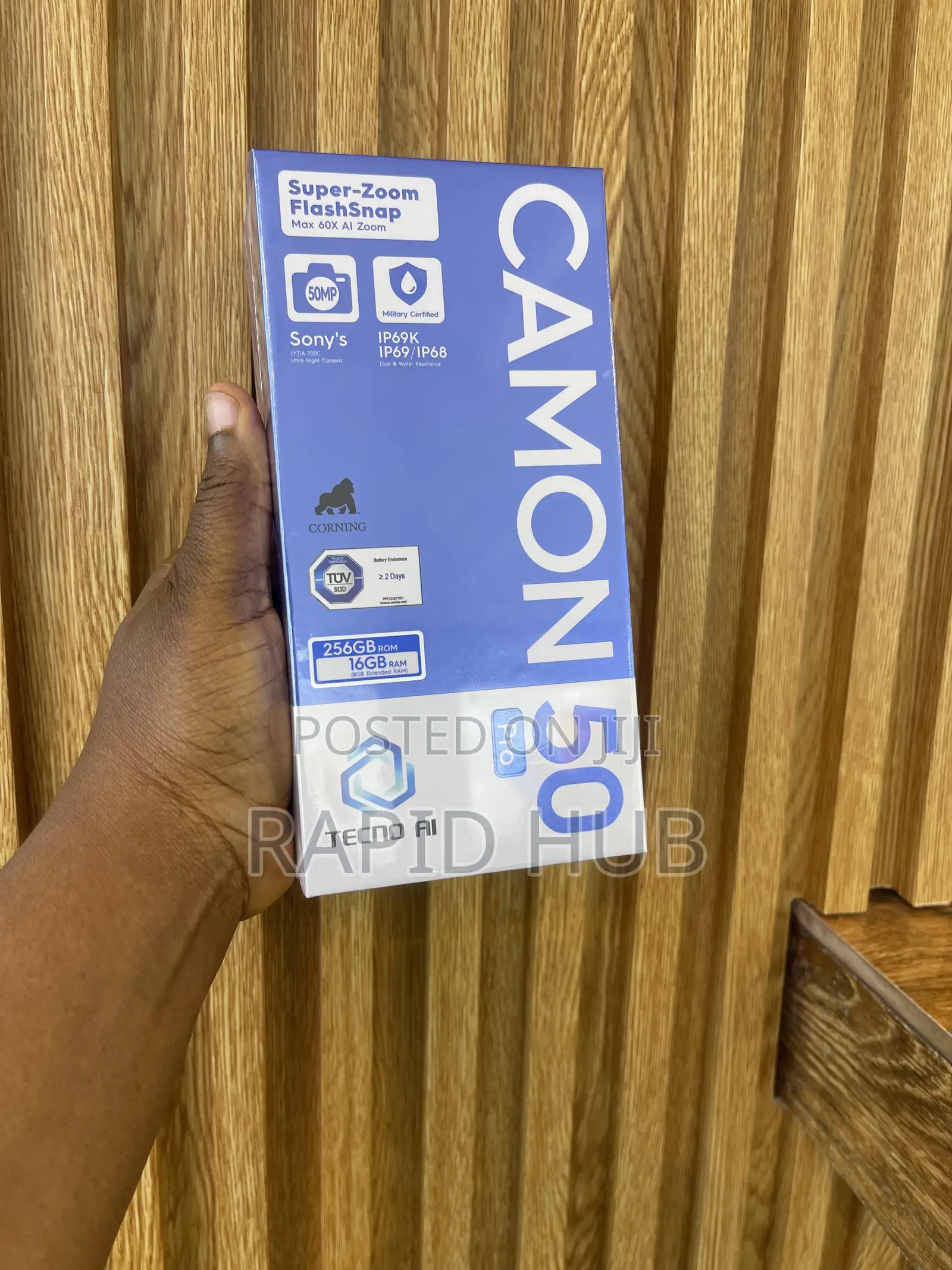 New Tecno Camon 50 Pro 256 GB
