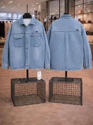 4 Designs Sky Blue Jeans Shirts Available