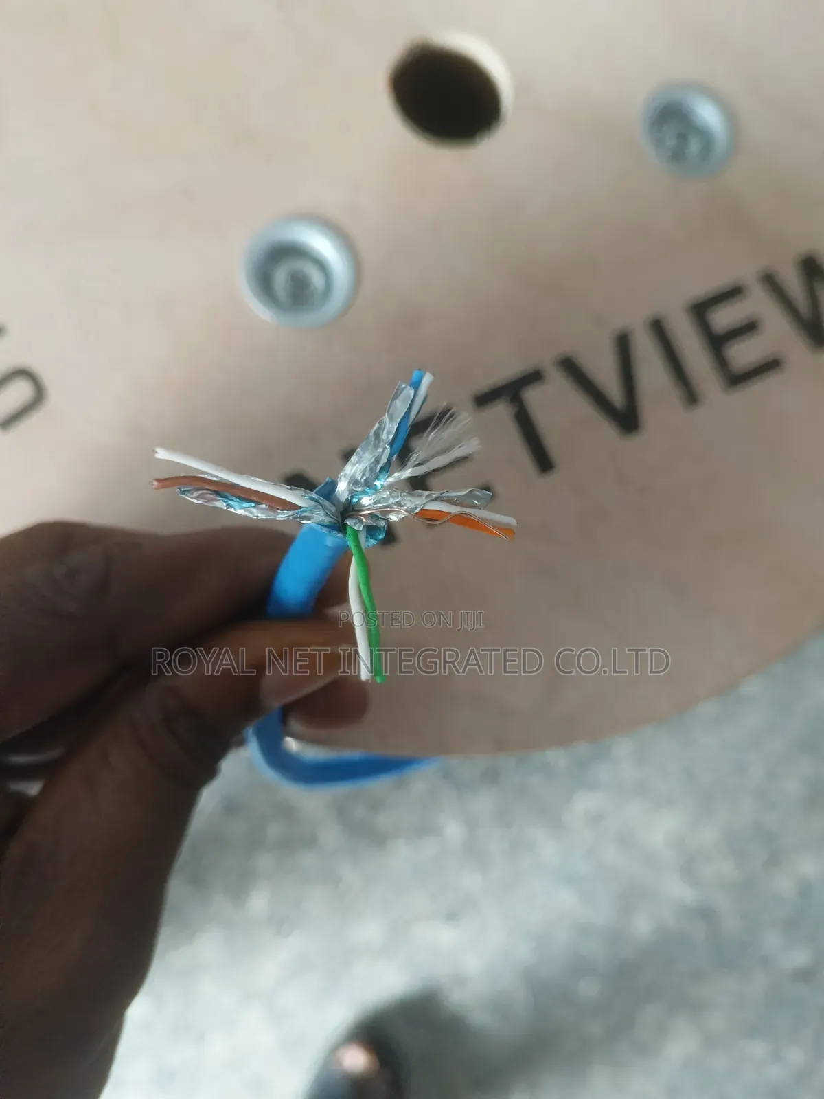 Cat6a 10g Separated Shided Cable FTP