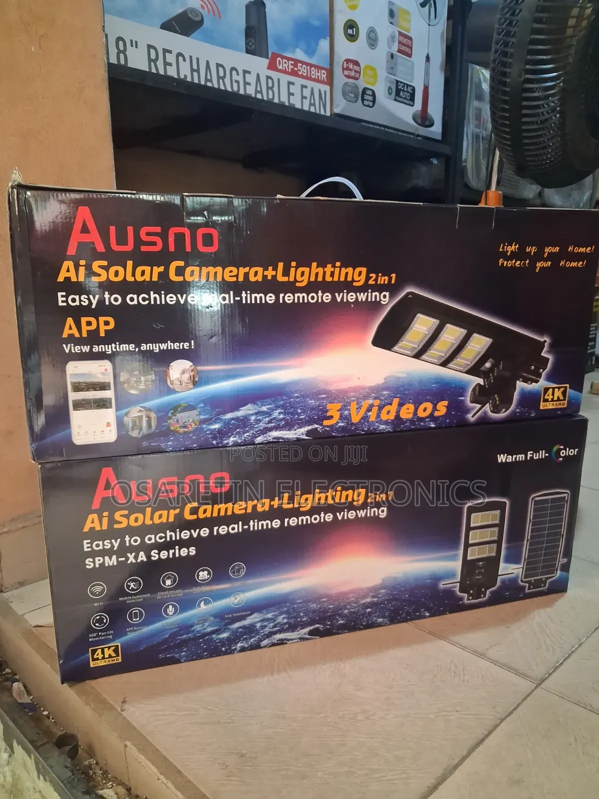 Ausno Camera +Lighting 2in1
