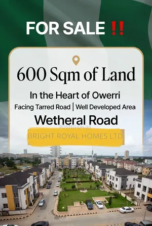 600+ Sqm At Wetheral Owerri