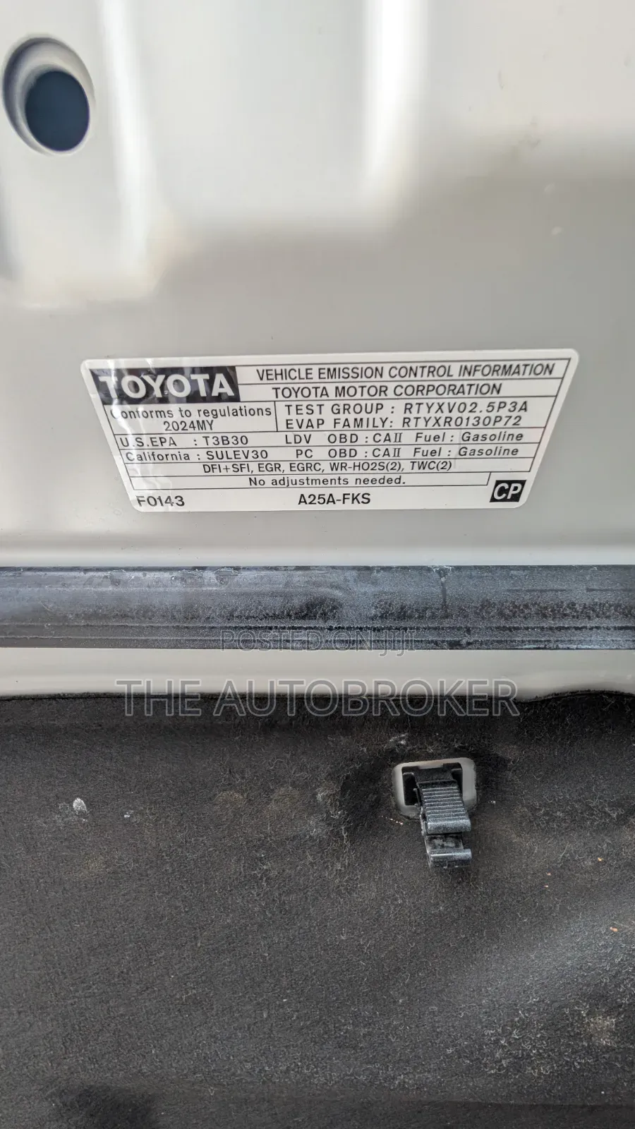 Toyota Camry 2024 White