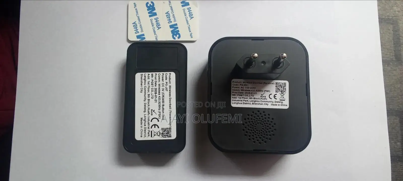Long Range Smart Wireless Doorbell.