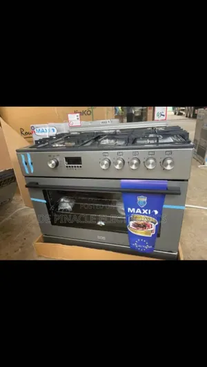 Maxi 5burner Standing Gas Cooker With Oven