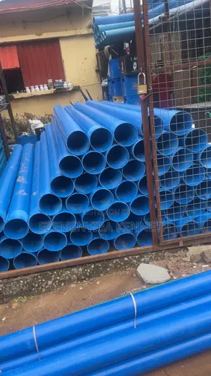 Blue Waste Pipe