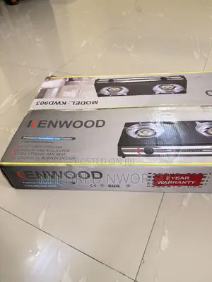 Brand New Double Burner Kenwood Cooker