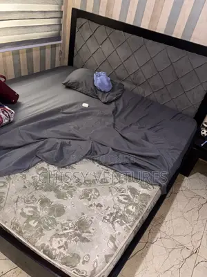 6 by 6 Bed Frame and Foam