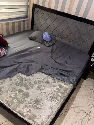 6 by 6 Bed Frame and Foam