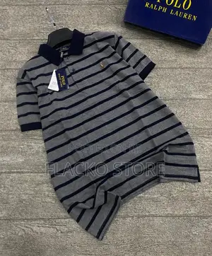 High Quality Polo Ralph Lauren Stripe Small Crest T-Shirts