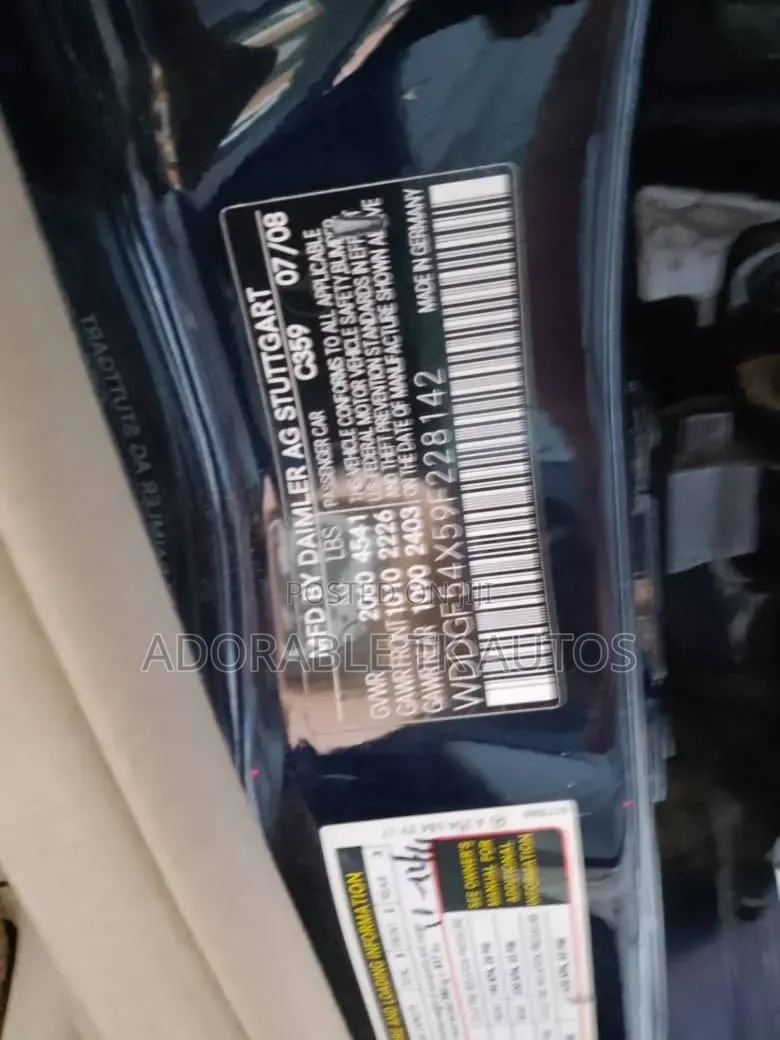Mercedes-Benz C300 2009 Blue